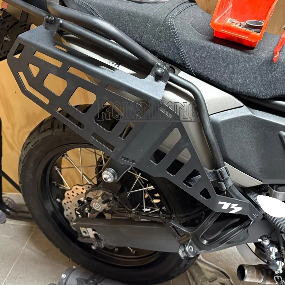 For yamaha Tenere 700 T7 TENERE700 Rally Tenere700 World Raid 2015~2025 2026 Luggage Rack Side Pocket Brackets Luggage Carrier