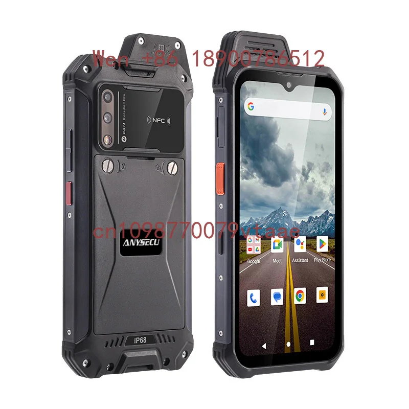 2027 4G W999 Android 13 POC Network Radio IP68 Waterproof 8+128GB Work With Zello  Real PTT ATEX Walkie Talkie view 4