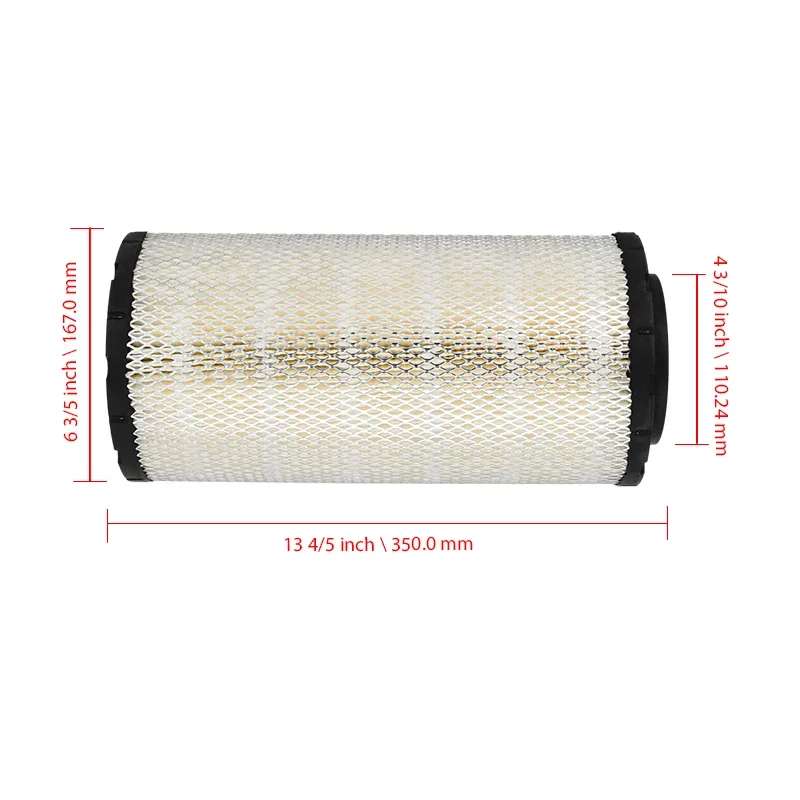 Air Filter 26510380 AF27942 RS5641 Compatible with Perkins Engine 1104C-44TA 1104C-E44TA 1104D-44TA