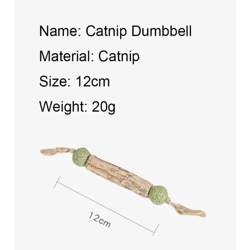 3pc Pure Natural Catnip Cat Molar Teething Stick Cat Cleaning Teeth Silvervine Fruit Matatabi Cat Snack Stick image 6
