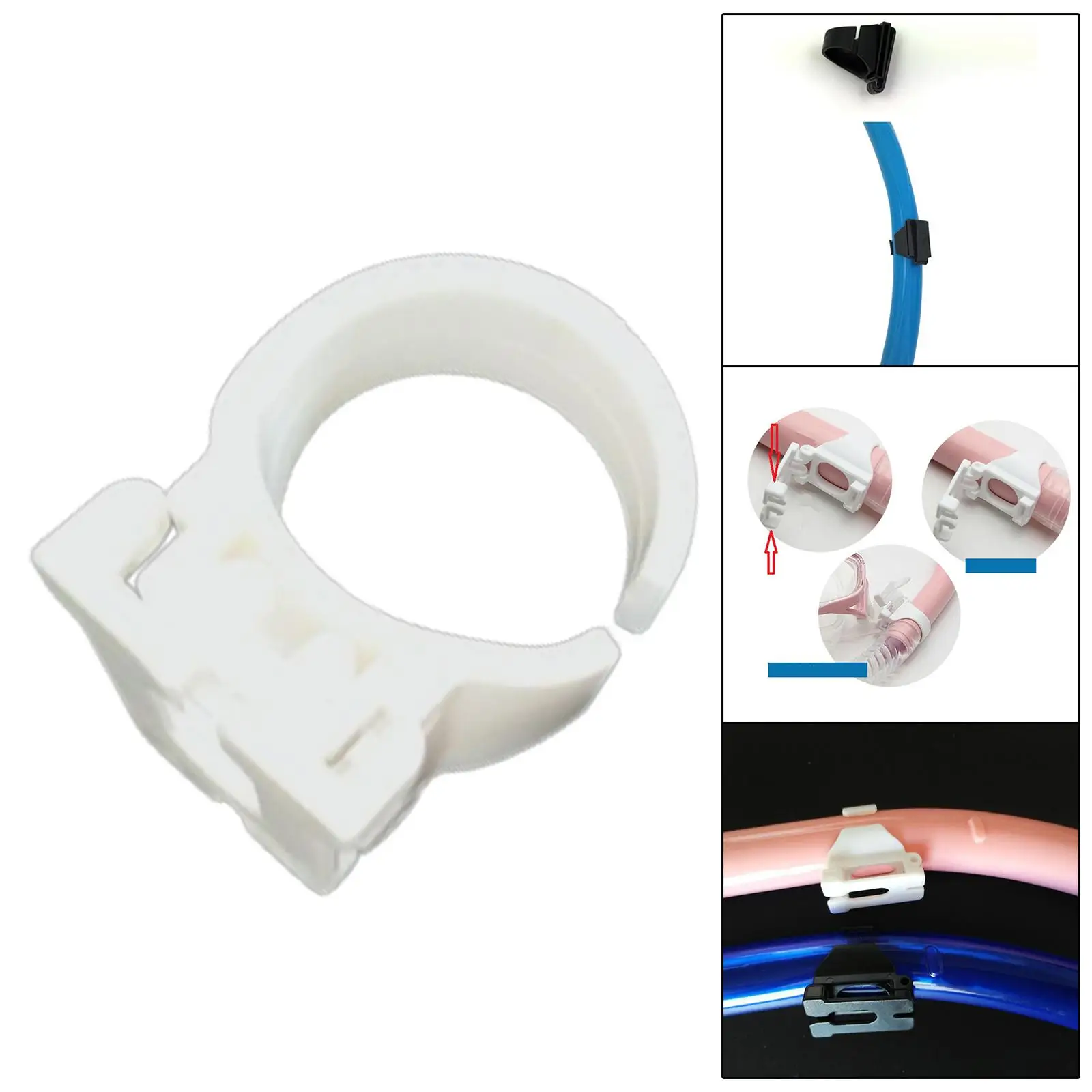 Пряжка-для-трубки-Фиксатор-для-трубки-Многоразовый-быстроразъемный-фиксатор-для-трубки-26-мм