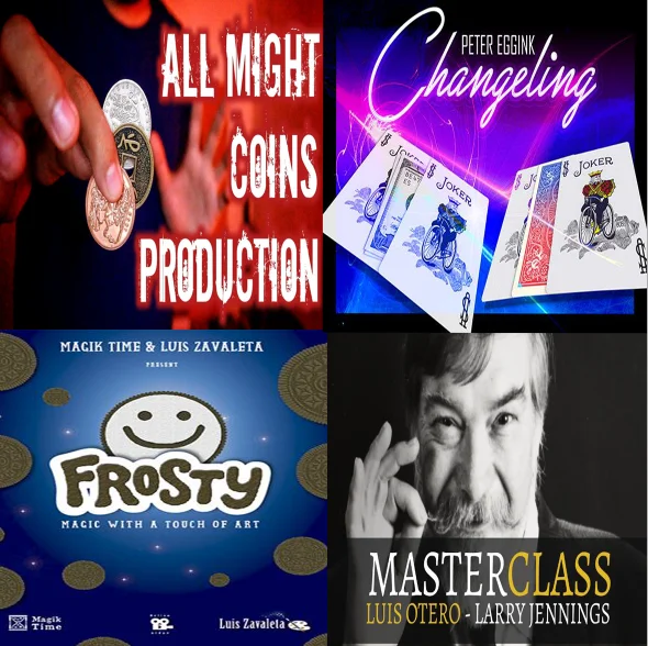 All Might Coins Production by Rogelio Mechilina， Changeling by Peter Eggink，Frosty by Luis Zavaleta,Masterclass Larry x Luis