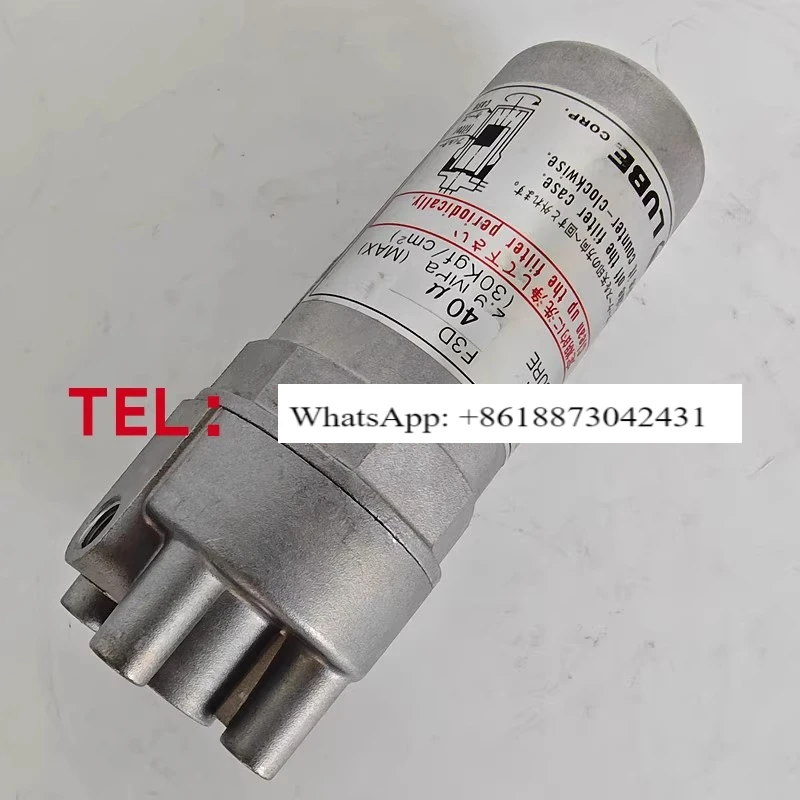 اليابان L-UBE مضخة الزيت الأصلية AMO-II قياس الضغط مقياس ضغط الزيت 0-5MPA تصفية F3D ملحقات المزيت