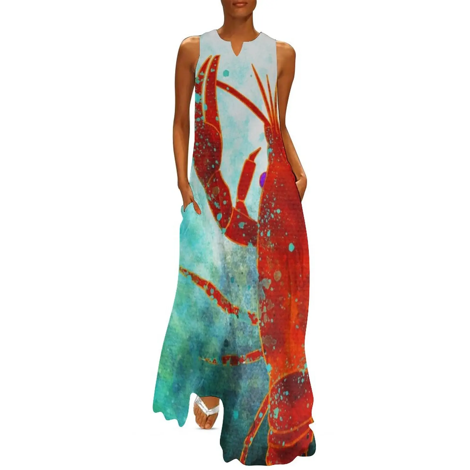 

Big Ole Crawdaddy, Far From Home Long Dress women"s summer dress 2024 Elegant gown