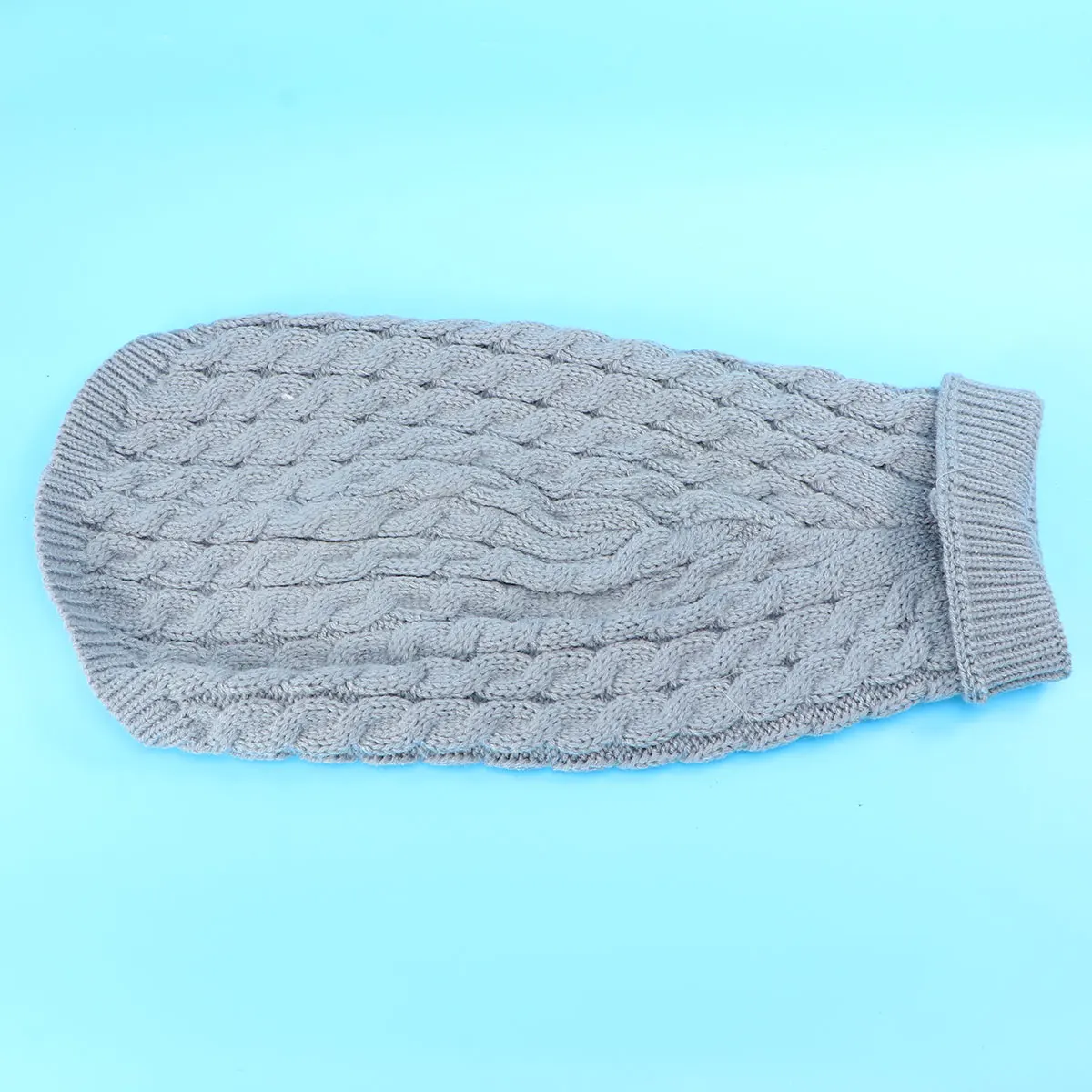 

Grey Pet Sweater Cute Dog Clothing for Dogs The Size XL Knitted Sweaters Small Doggie Jogging