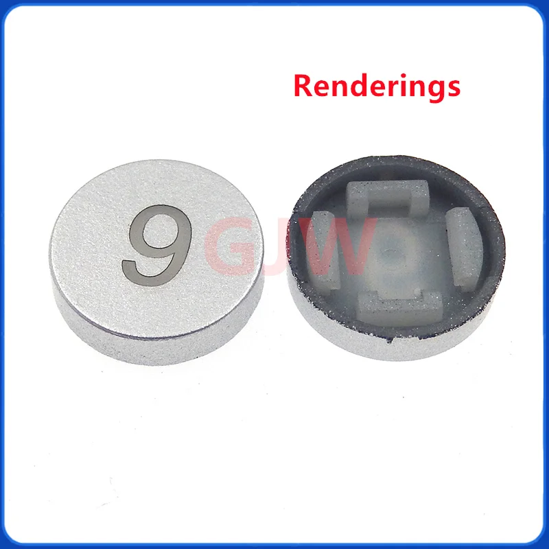 10PCS Plastic transparent key cap Power switch cap Power amplifier panel button cap Switch cap 6 * 6 switch cap