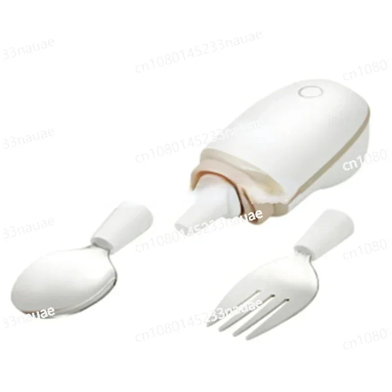 Rechargeable Intelligent Anti Shake Spoon Assists Parkinson's Hand Tremors, Elderly People Eat Tableware with Anti Shake Spoon