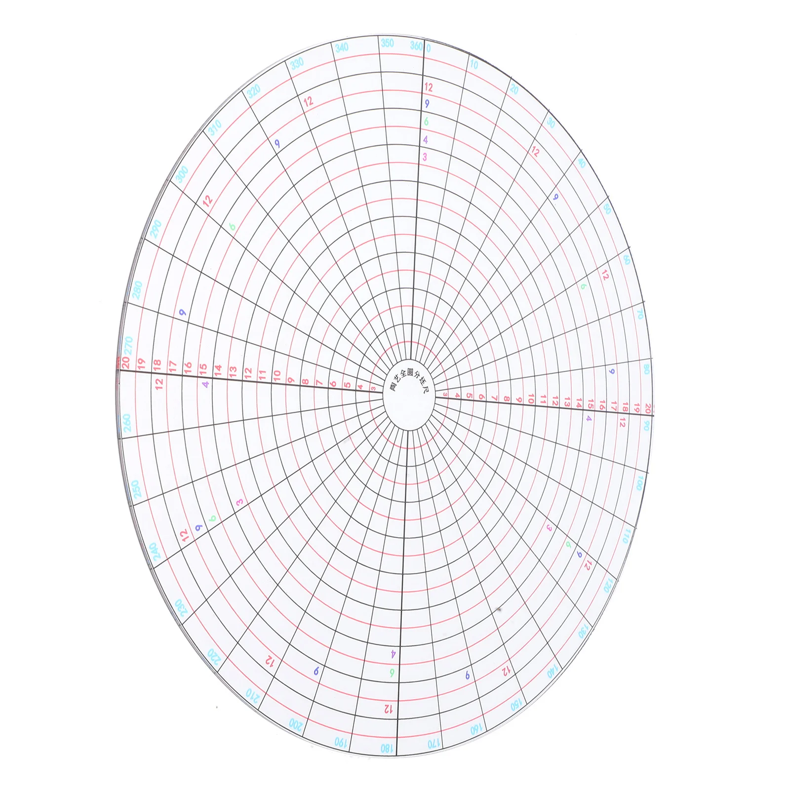 

Ceramic Painting Template Pottery Clay Divider Pottery Measuring Gauge Circle Maker for DIY Sculpture Artistic Clay Supplies