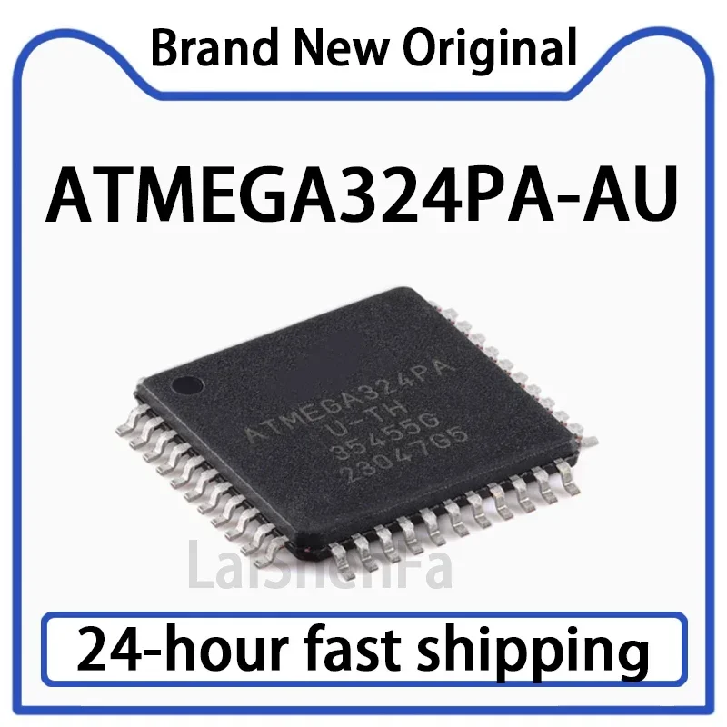 1PCS ATMEGA324PA-AU…