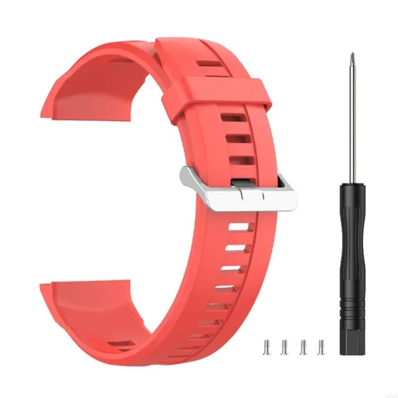 97QA Anti-scratch Silicone Band-Strap Compatible for Gt Cyber Smartwatch Bracelet Comfortable Wristband Sport Belt Waterproof