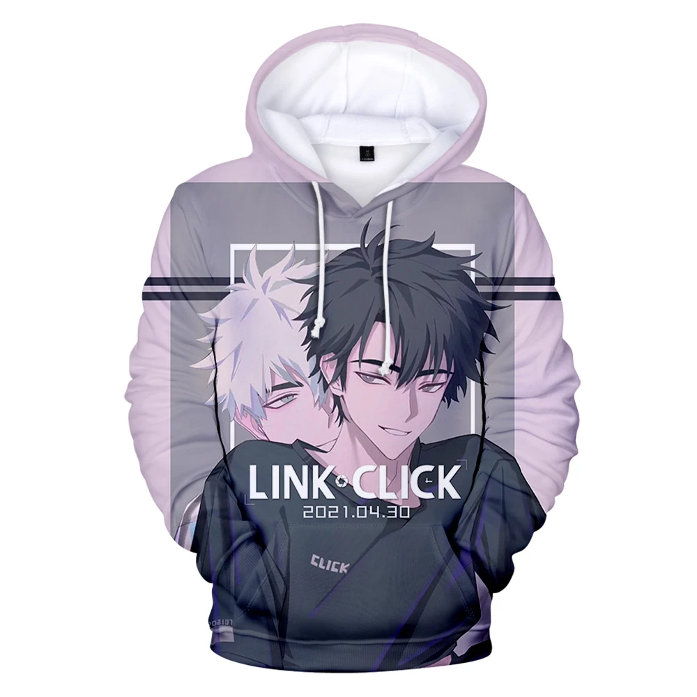 Link klicken Anime Hoodie Unisex Langarm Frau Mann Sweatshirt versand kostenfrei Harajuku Streetwear Casual Style 3D Kleidung