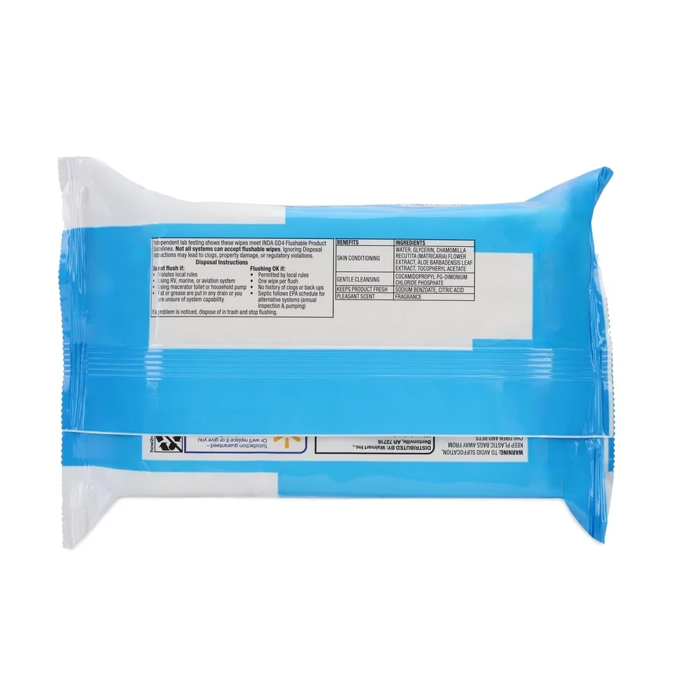 Salviette umidificate lavabili Confezione da 3 profumi freschi 480 Salviette Aloe Vitamina E Dispenser pop-up facile Fibre a base di piante Confezione valore richiudibile