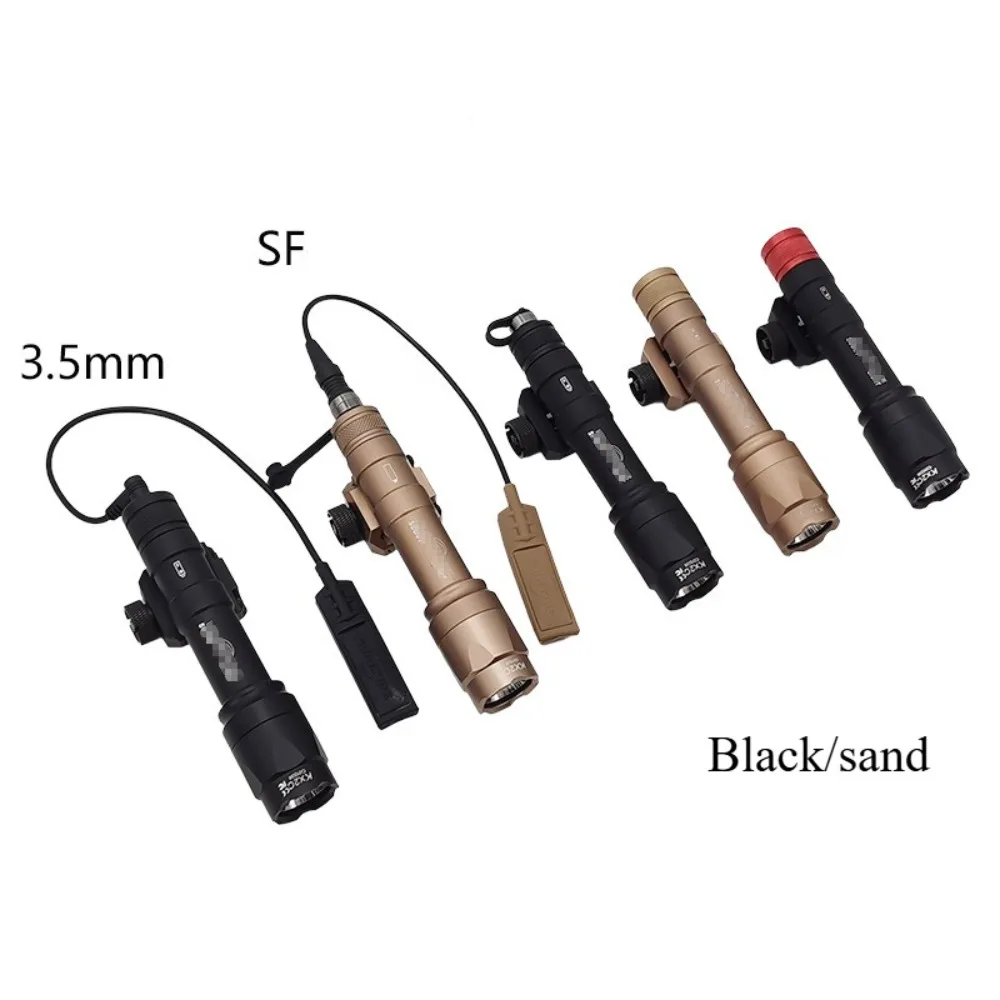 

M600C strong light flash tactical mouse tail wire control LED Jinming 10 M600C flashlight lighting