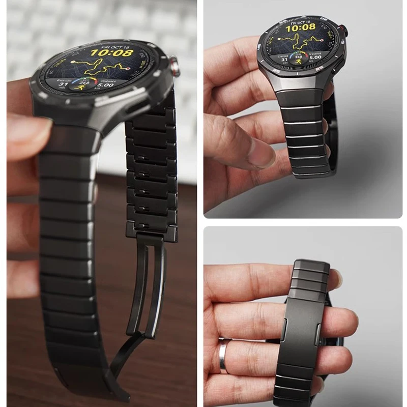 Титановый ремешок для Huawei Watch GT 5 pro 46 мм, 69 г Urltra-Light Offical Same Watchband для Huawei Watch GT5 Pro 46 мм