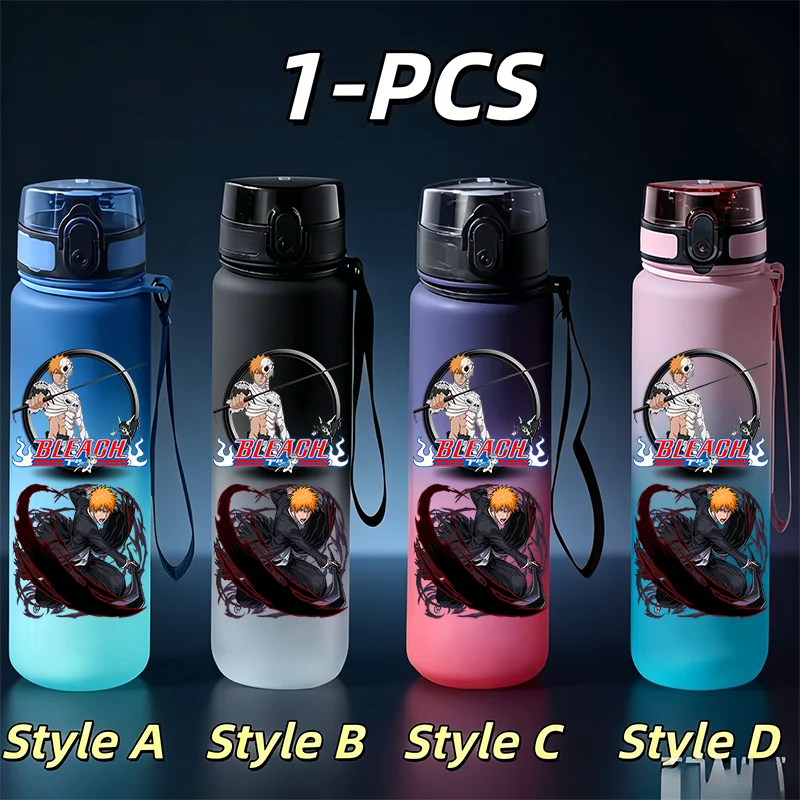 블리치 애니메이션 물병 650ml BPA 프리 팝업 뚜 - Kitchen Up 리뷰 및 가격