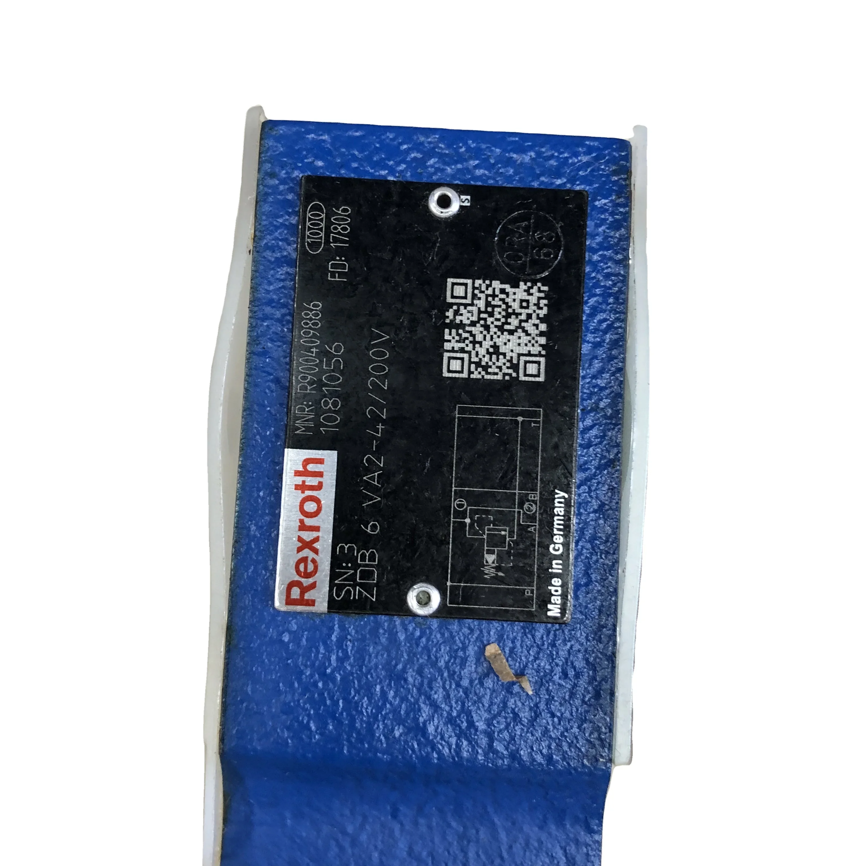 ZDB6VA2-4X/200V R900409886 ZDB6VA2-42/200V ZDBLVA2-4X ZDB6VA2  REXR OTH ORIGIN VALVE Made in Germany in Stock Competitive