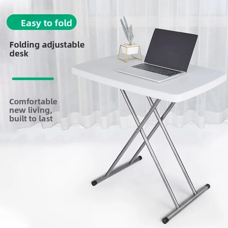 Outdoor Portable, Plastic Folding Table, Folding Table, Lifting Rectangular Table, Learning Night Market Stall