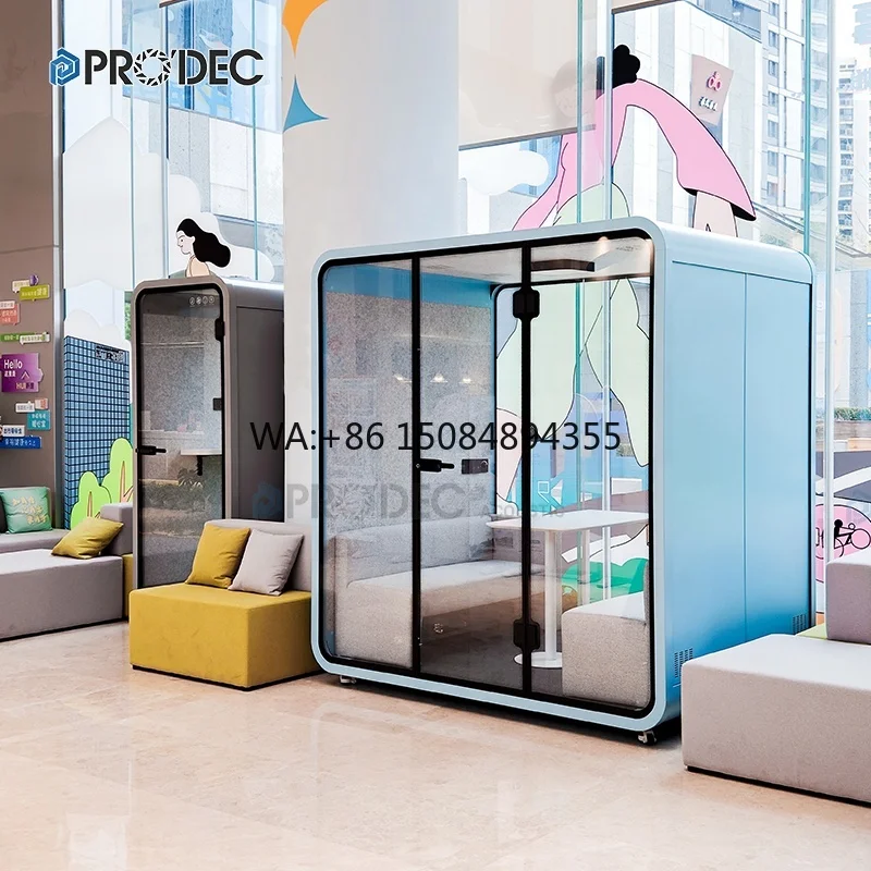 Professional Indoor Acoustic Soundproof Privated Meeting Booth