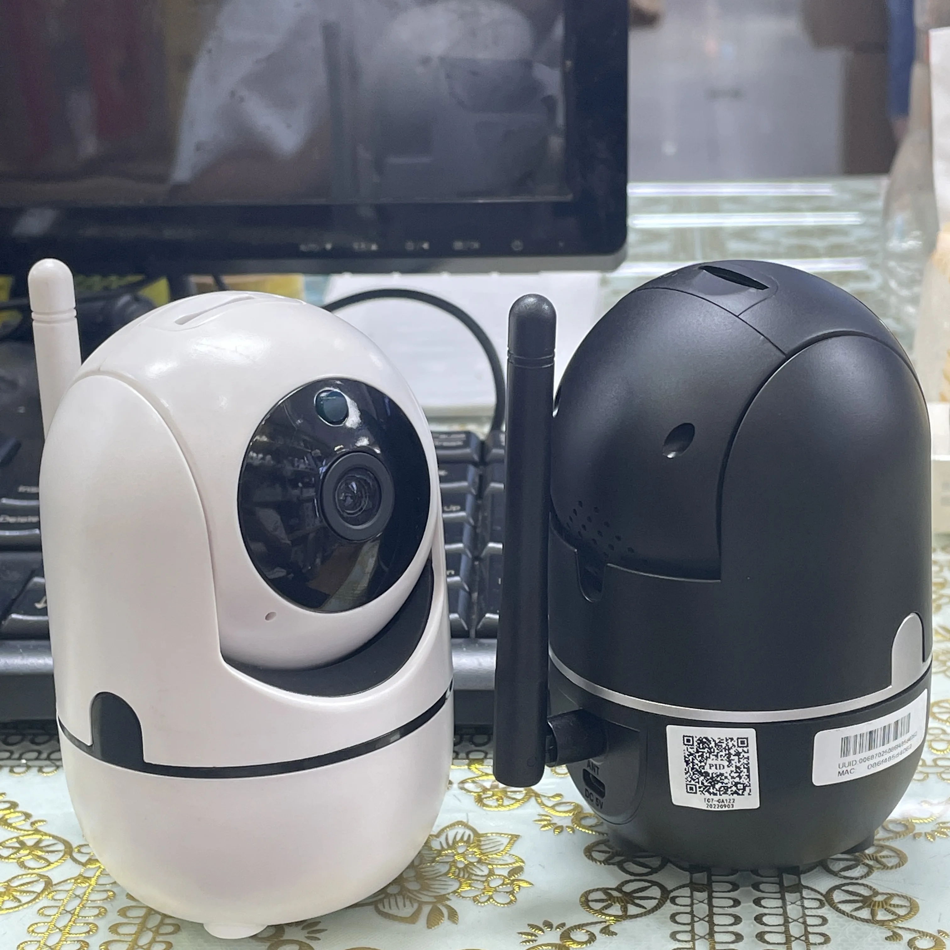 390Eyes APP 360Degree Wireless PTZ IP Dome Camera AI Humanoid Auto Tracking Home Security CCTV Baby Monitor