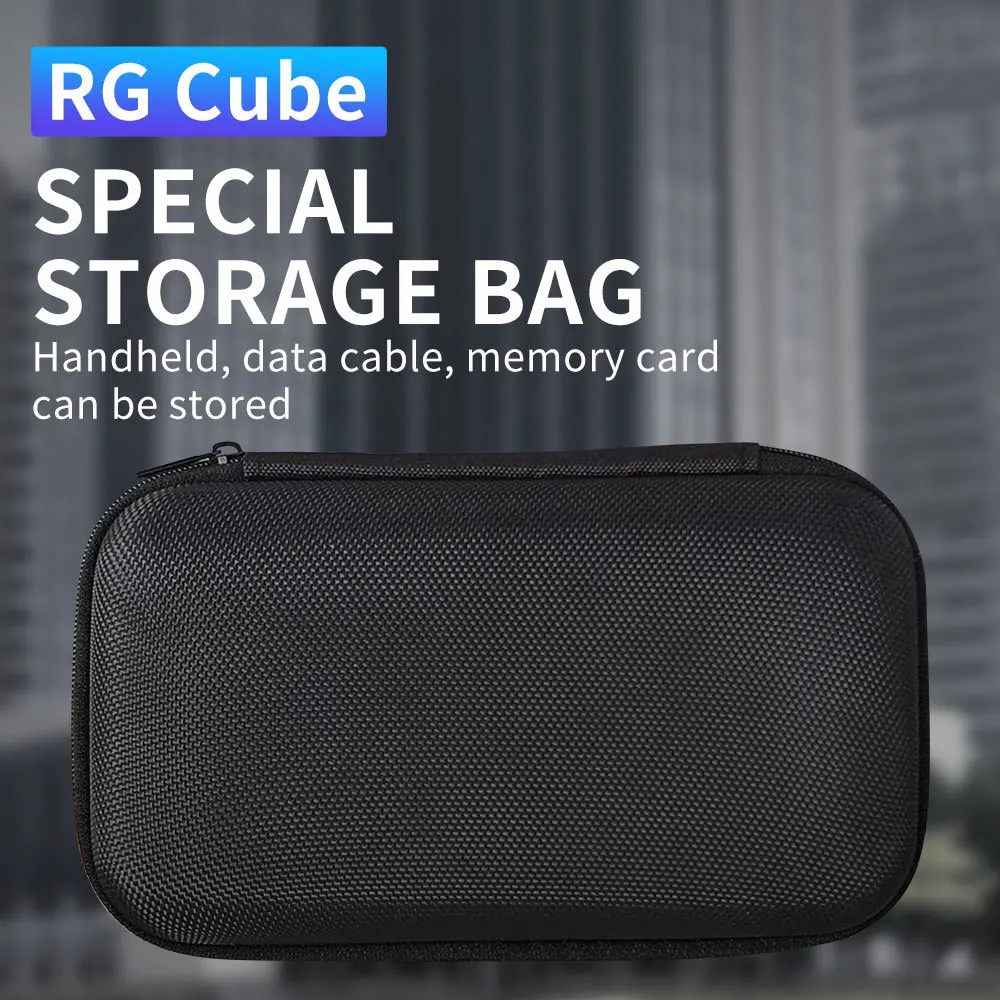 

Portable Organizer Bag Shockproof Handheld Game Console Case Carry Bag For ANBERNIC RG Cube Retro Game Console