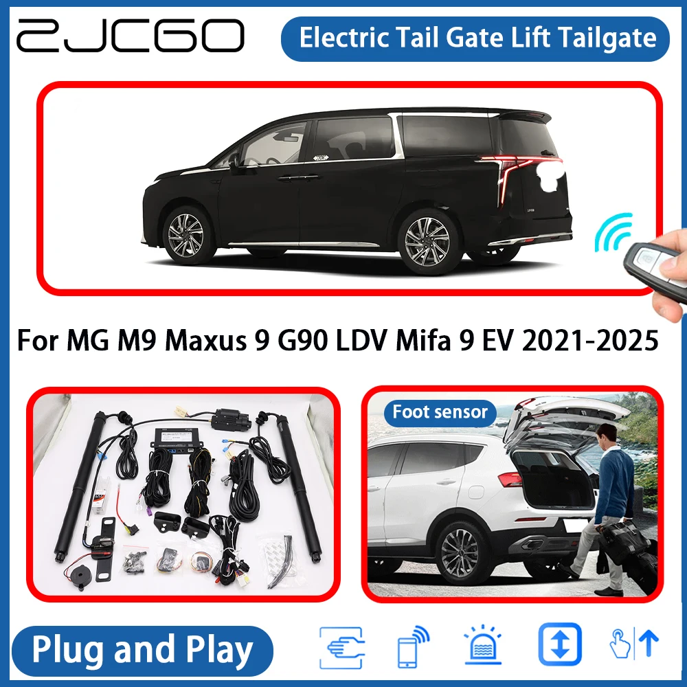

for MG M9 Maxus 9 G90 LDV Mifa 9 EV 2021-2025 Powered Tailgate Power Liftgate Electric Tail Gate Lift Assisting System
