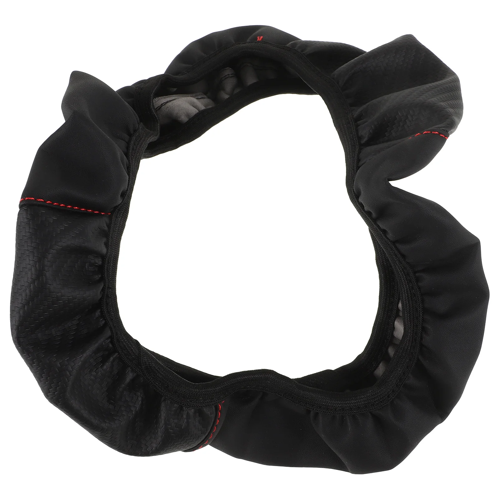 

Carbon Fiber Steering Wheel Cover Universal Easy Install Anti Slip for Suv Car Weather Use Auto