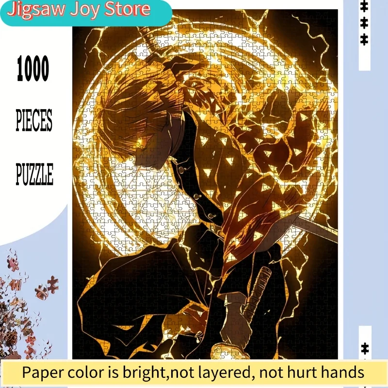 

1 коробка популярных аниме-пазлов 50*70 см/19,7*27,6 дюймов, большой пазл для взрослых, для развлечений и творчества, подходит для домашнего декора