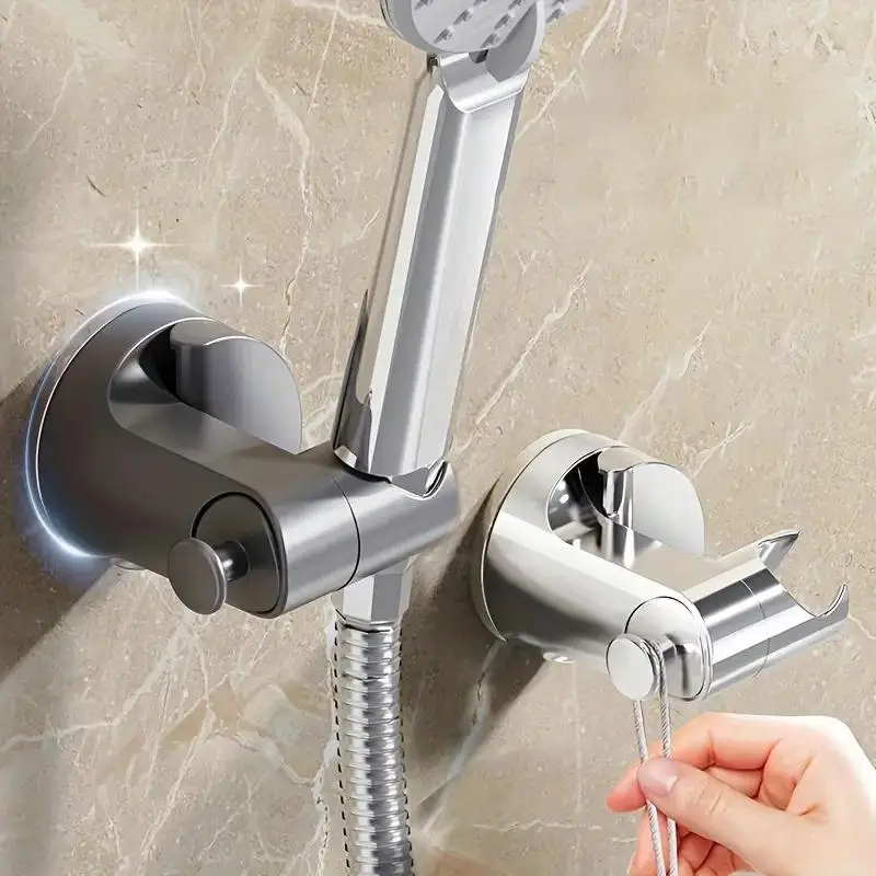 No-Drill Suction Cup Adjustable Shower Head Holder,Adjustable Shower Head Holder, Suction Cup Shower Head Holder image 3