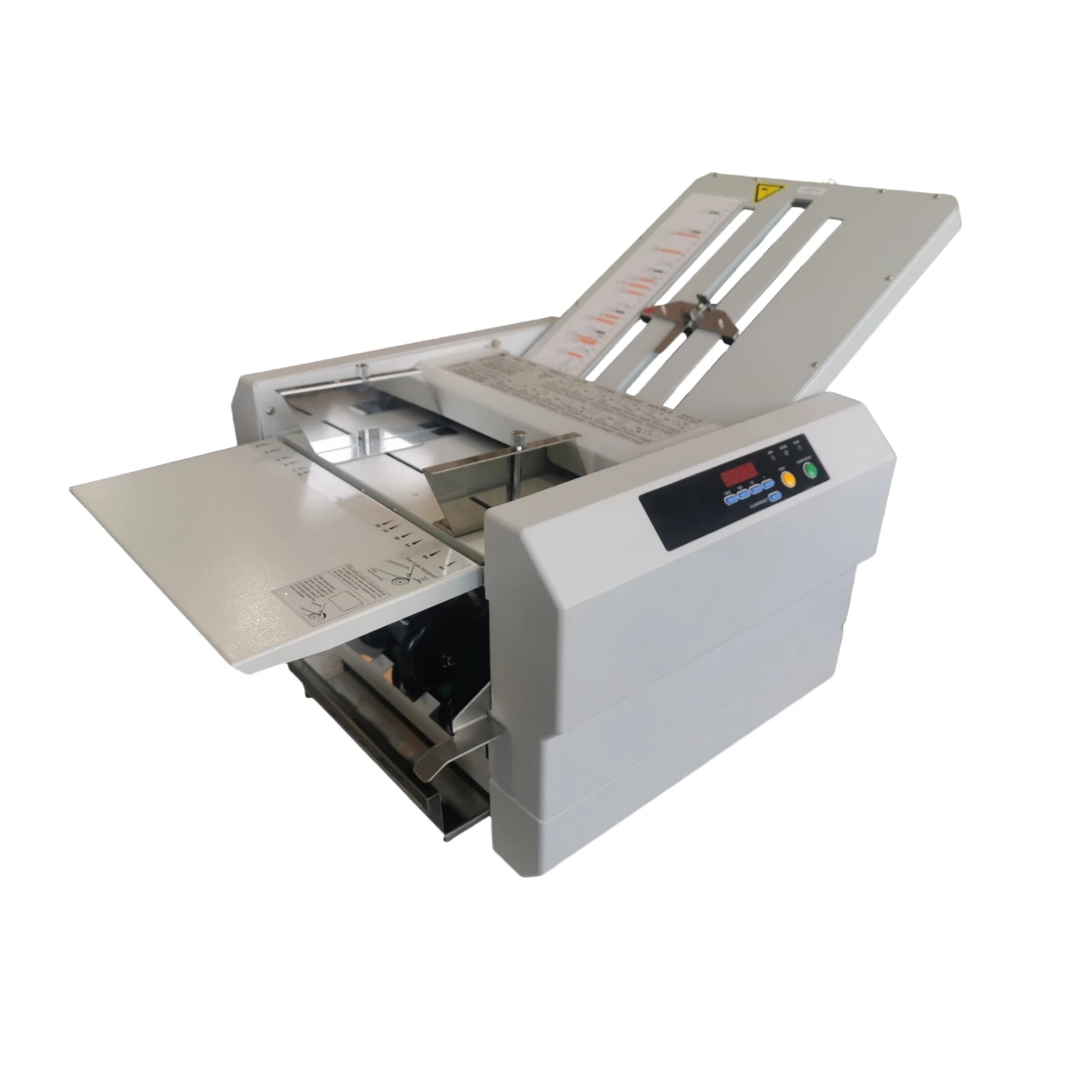 

Manually Adjust The Paper Folding Size Office Mini A3 Semi Automatic Folding Machine
