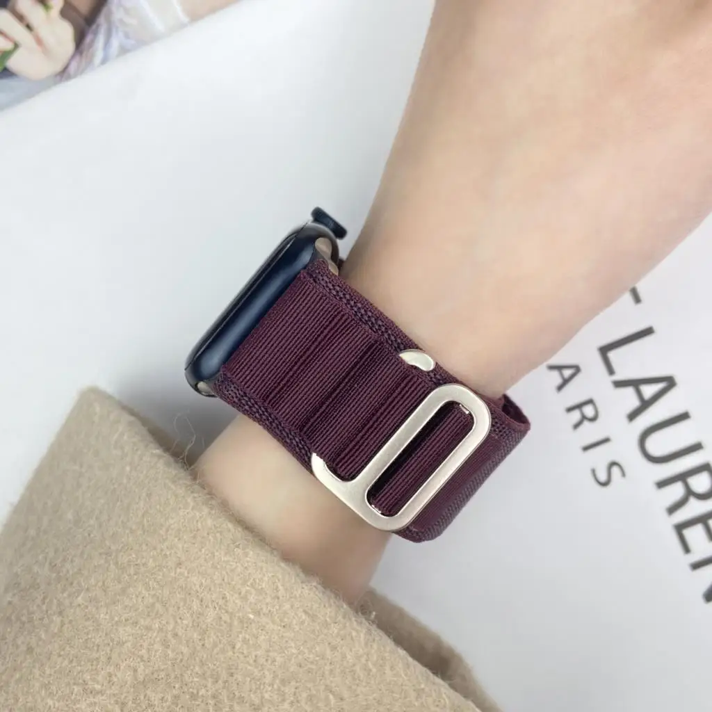 Alpine Loop Armband für Apple Watch Ultra 3 2 Band 49mm 45mm 44mm 40mm 41mm 46mm 42mm Armband iWatch Series 11 10 SE 9 8 7 6 5 4 – Detail 15