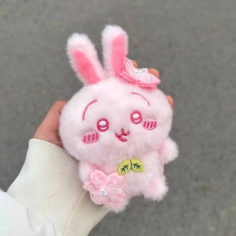 Usagi Spring Days Pink Cherry Blossom Cartoon Plush Stuffed Toy Crossbody Bag Decorative Cute Pendant Birthday Gift for Couples - view 2