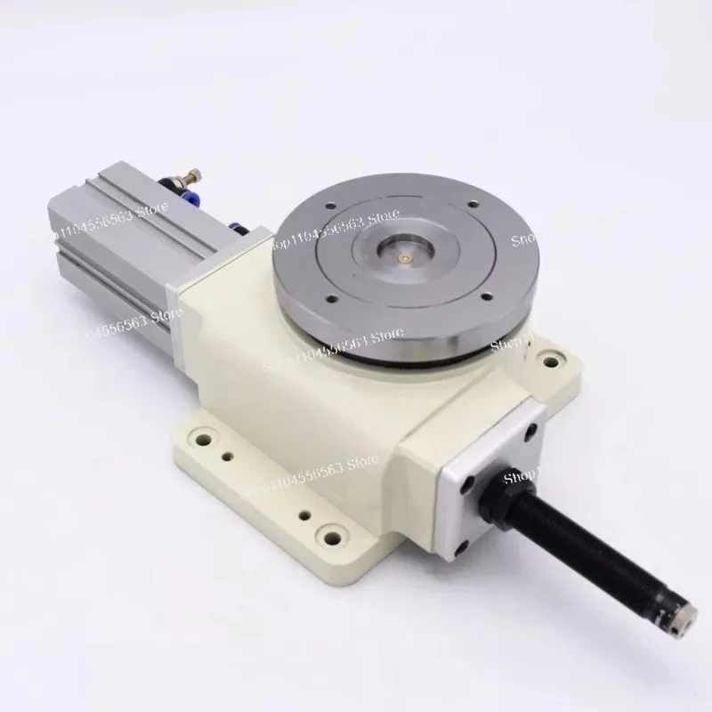 Fully Automatic Pneumatic Indexing Table HSD-140DT, Equal Division Rotary Chuck for Precision  Milling Drilling
