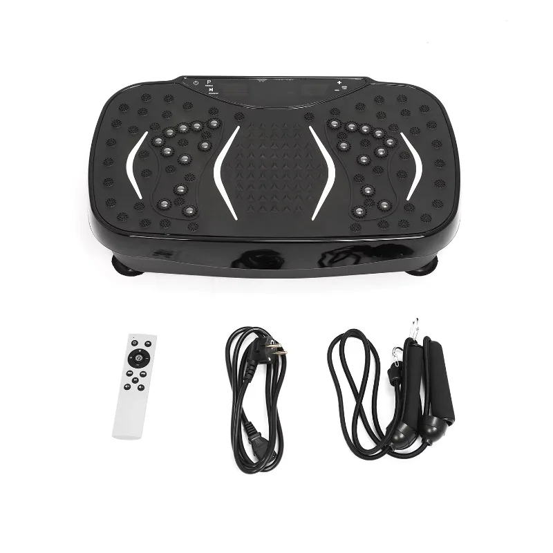 آلة لوحة اهتزاز لكامل الجسم مع تحكم للياقة البدنية المنزلية وحرق السعرات الحرارية وتنغيم العضلات #5