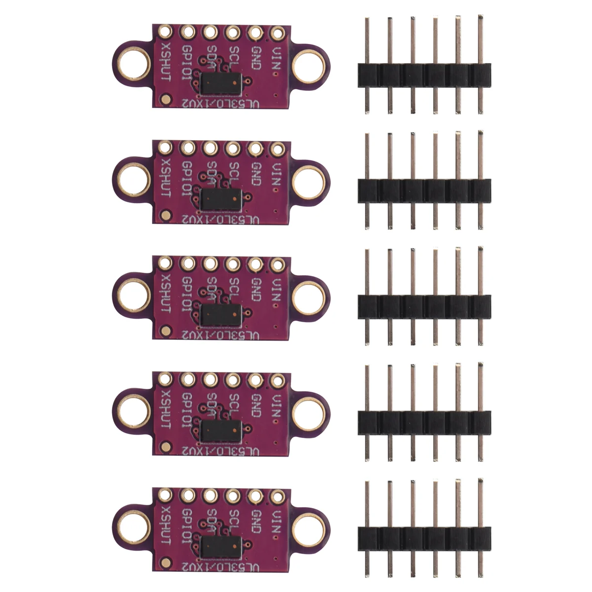 VL53L0X Time-Of-Flight ToF Ranging Sensor Breakout 940Nm GY-VL53L0XV2 Distance Module I2C IIC