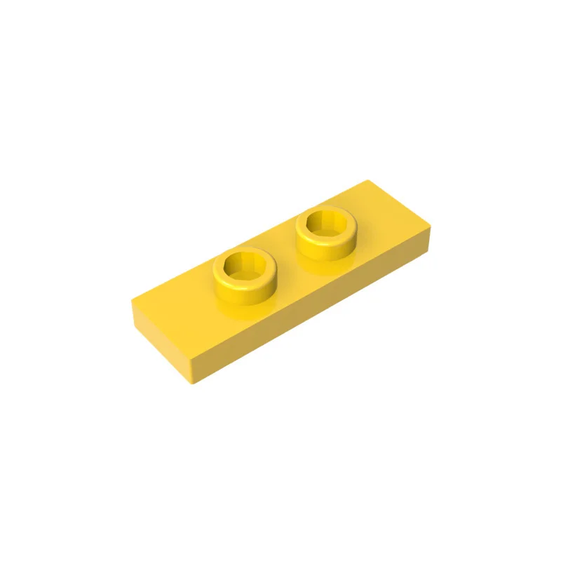 50 Stück Bausteine 34103 Platte Modifiziert 1x3 Doppel-Jumper-Stein Sammlung Modulares GBC-Spielzeug für Technische MOC – Detail 13