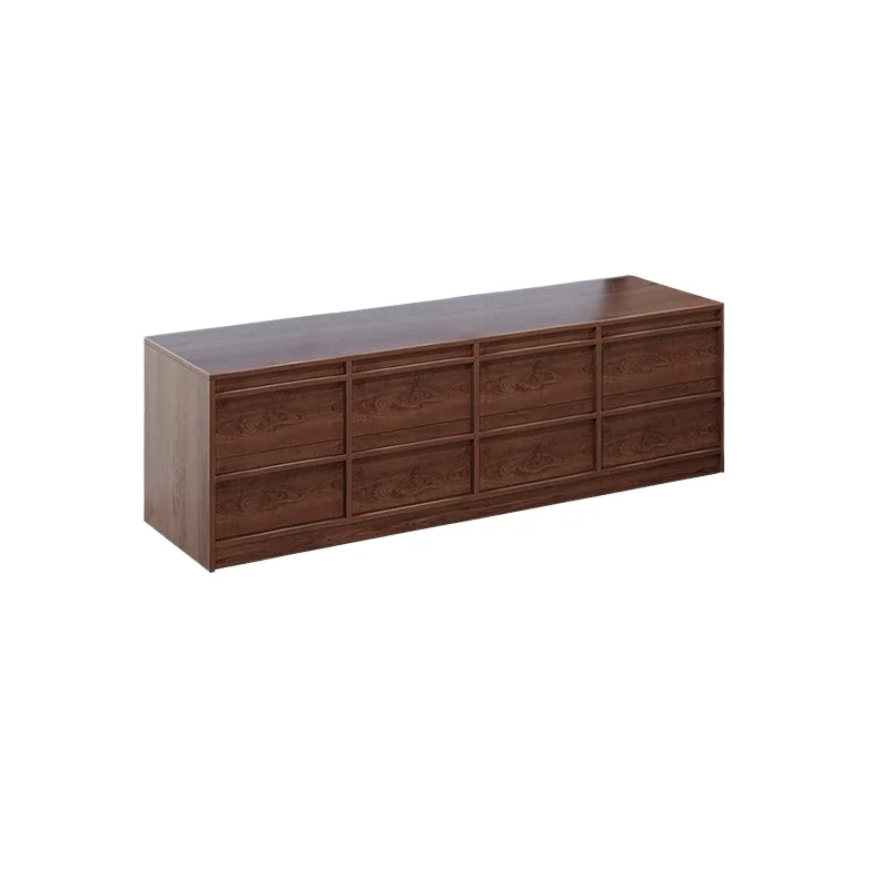 LMM medieval window sill drawer type solid wood bay window cabinet storage household balcony utility cabinet