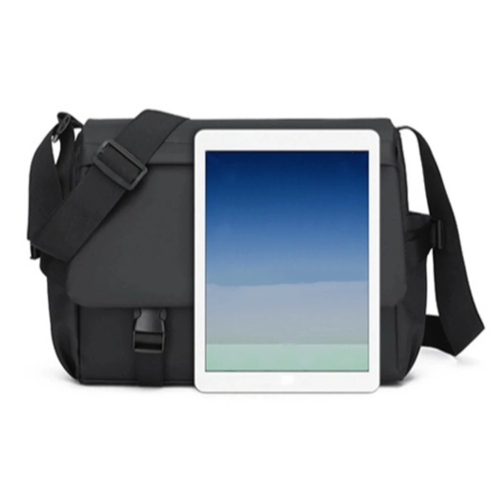 

Waterproof Men Crossbody Bag Notebook Computer Storage Black Blue Grey Men Messenger Bag High-capacity Portable