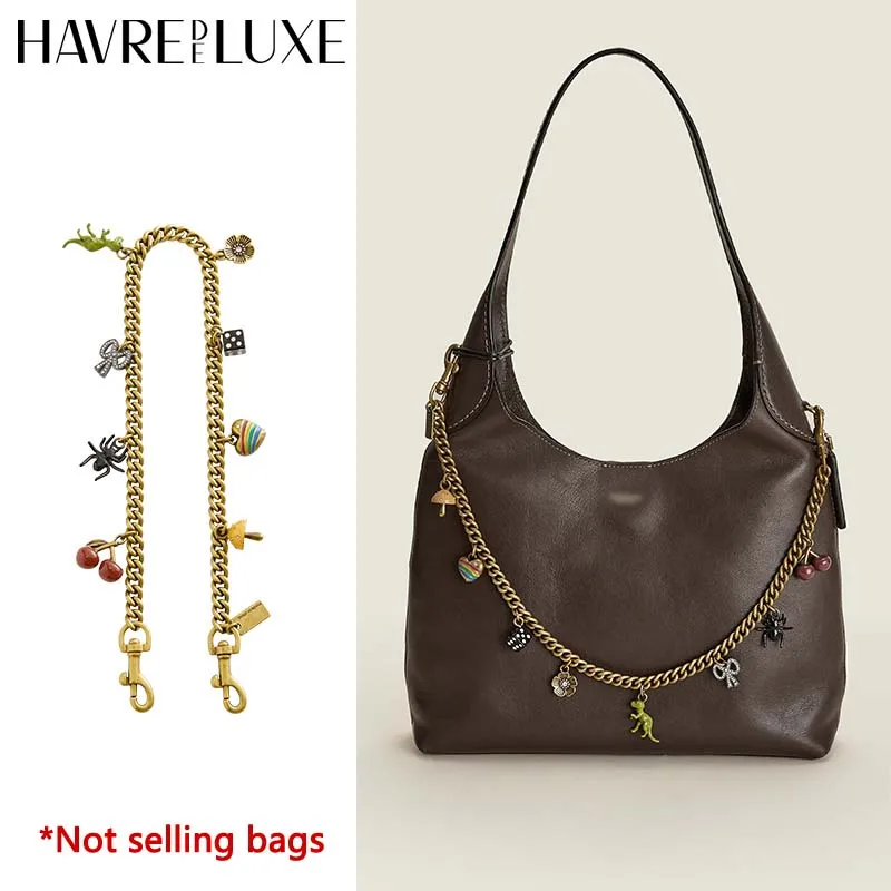 سلسلة حقيبة مناسبة لمدرب بروكلين 28 حقيبة تمديد سلسلة أكياس تحت الإبط ديكور لتقوم بها بنفسك سلسلة حقيبة الملحقات