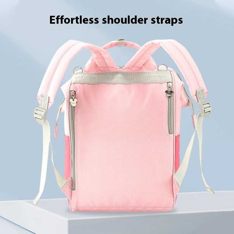 Disney Mom Bag Mother Bag Pregnant Bag Go Out Lightweight Shoulder Mom Bag Fashion Large Capacity Waterproof Backpack