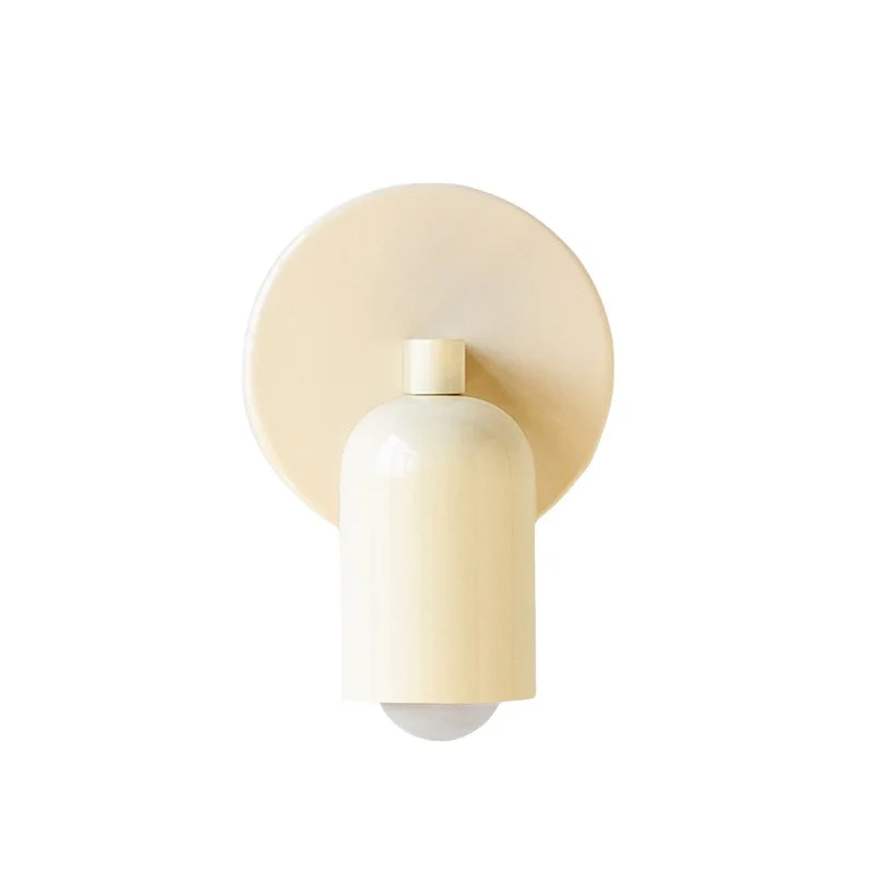 Nordische bunte Wandlampen für Schlafzimmer, Nachttisch, Flur, Wandmontage, Hoteldekoration, Wandleuchte, Hintergrundbeleuchtung, moderne LED-Beleuchtung E27 – Detail 1