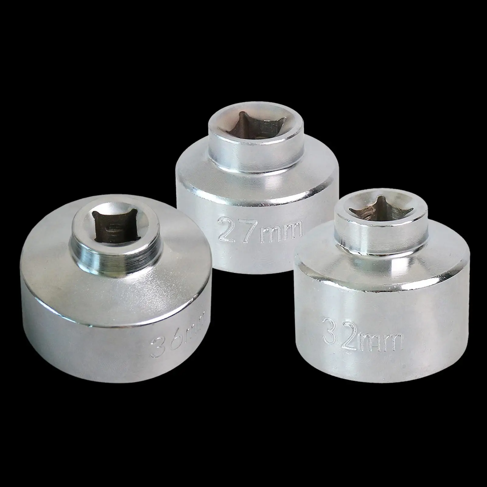 

Oil Filter Socket 3/8 inch 6-point Hexagon Socket for Most Car Models Heavy Duty Removal Wrench Socket Oil Filter Removal Tool