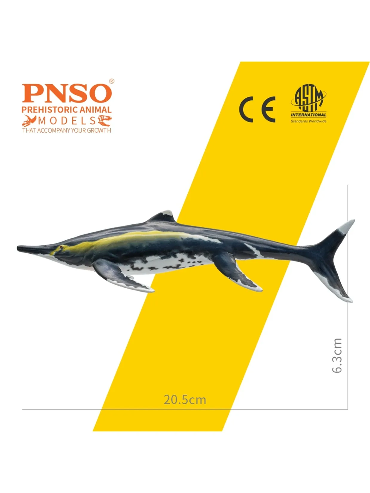 PNSO 90 Youran de Guizhouichthyosaurus Wetenschappelijke Kunst Dierenfiguur Collectie Realistische Scène Decoratie Verjaardagscadeau