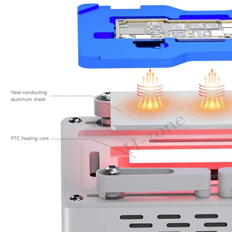 MÉCANICIEN iT3 pro Intelligent plate-forme de préchauffage pour iPhone X-15 PRO MAX carte mère en couches puce BGA Stbbles/Dot Matrix réparation