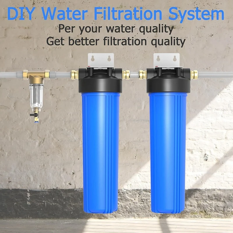 House Water Filter Housing Sediment Carbon Universal Housing, Pre-Filtration System For Water 1Inch NPT Port High Guality