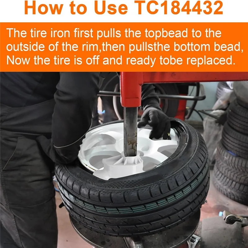 

M11K-TC184432 Nylon Mount Tire Changer Demount Head Kit For Low Profile Tires- Compatible With Coats Duck Head Design