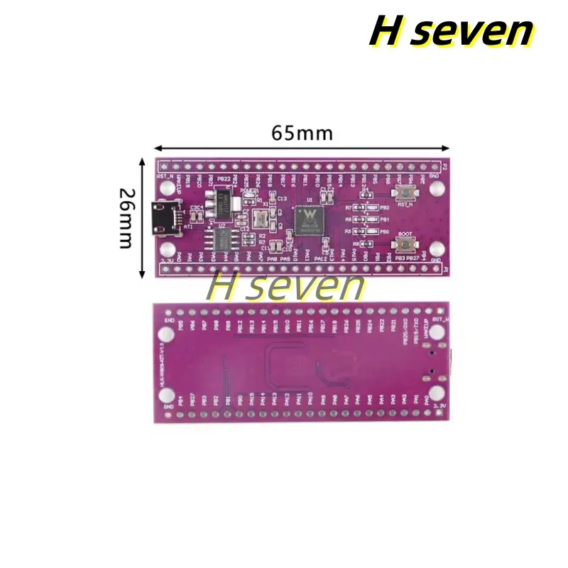 W806 W801 Microcontroller STM32 Development Board Development Environment Low Power IOT