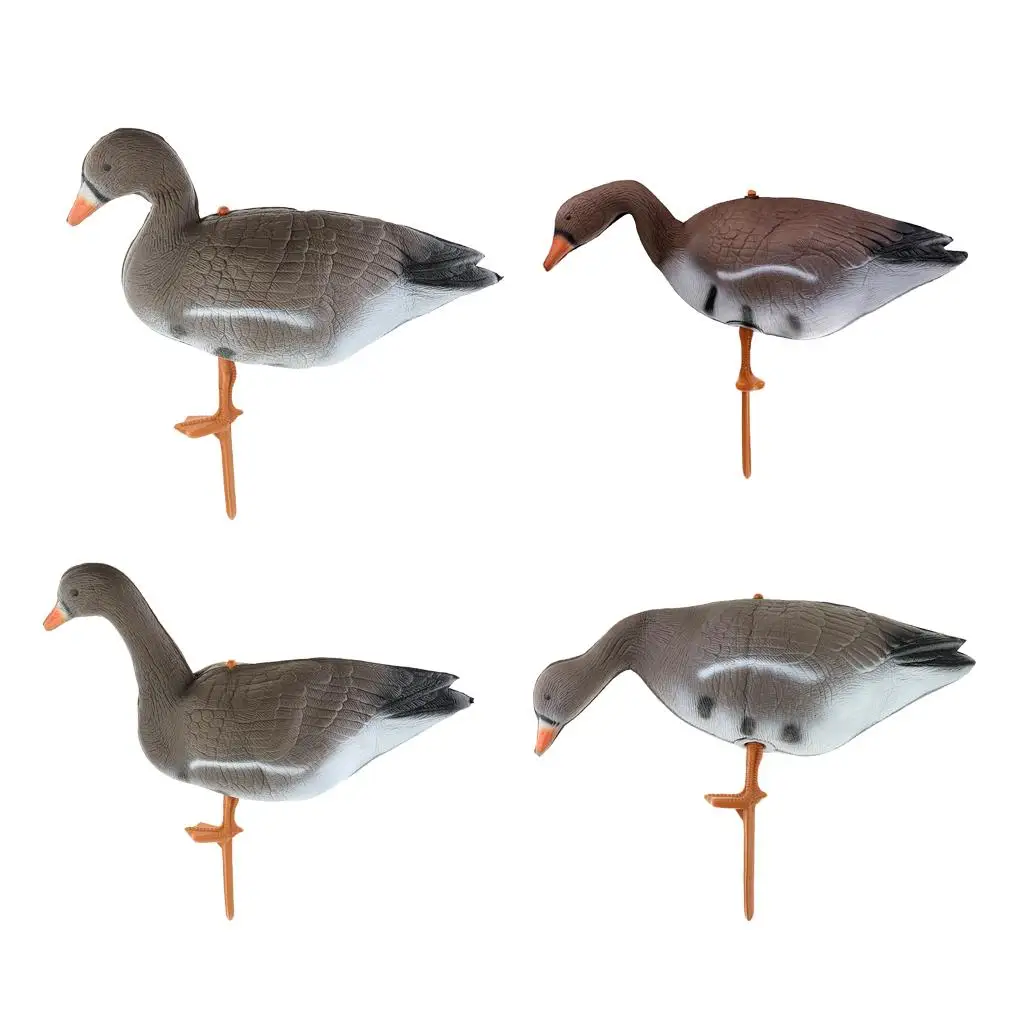 Collapsible Turkey Goose Decoy XPE Material Simulation Hunting Trap Wild Bird Scarecrow for Outdoor Field - view 4