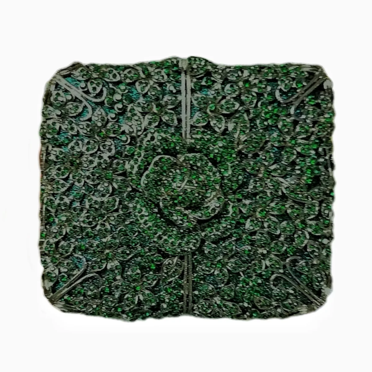 حقيبة كريستال جديدة على شكل زهرة الماس مجموعة عشاء حقيبة مأدبة حفلة جوفاء الماس مخلب حقيبة نسائية