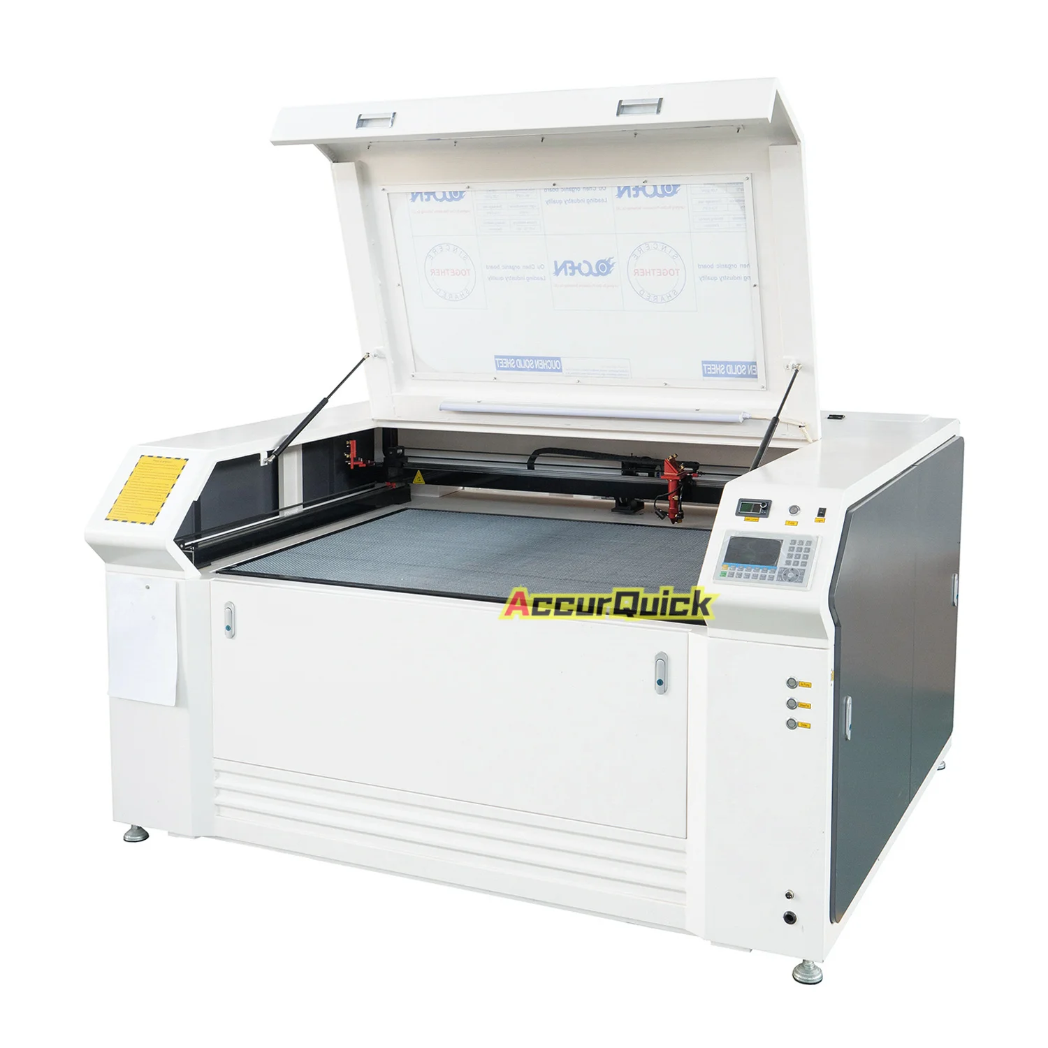 Ruida Controlled 1390 CO2 Laser Cutting Machine 150W For ABS PVC Bamboo Acrylic Shell Cutting