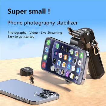 2026 magnetic Tripod Stand For Iphone Portable Pocket Size Selfie Stick With Rechargeable Remote Compatible With Android IOS